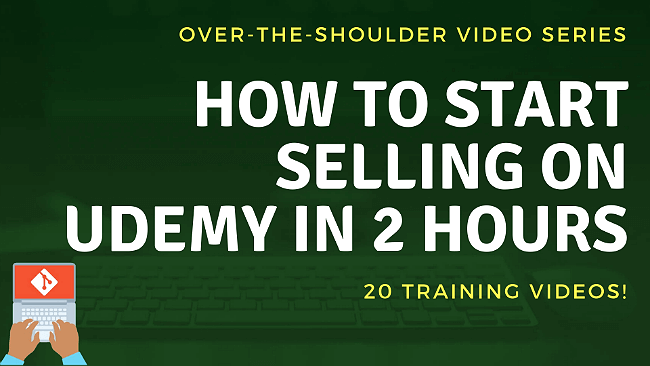 Start Selling on Udemy In Hours