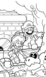 Super Mario Bross para Colorear