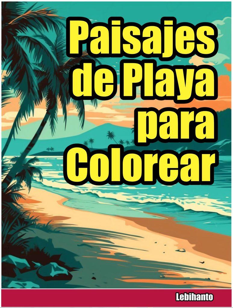 Descarga Libro para Colorear Paisajes de Playa